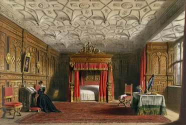 Inlaid Chamber, Sizergh, Westmoreland, 1849